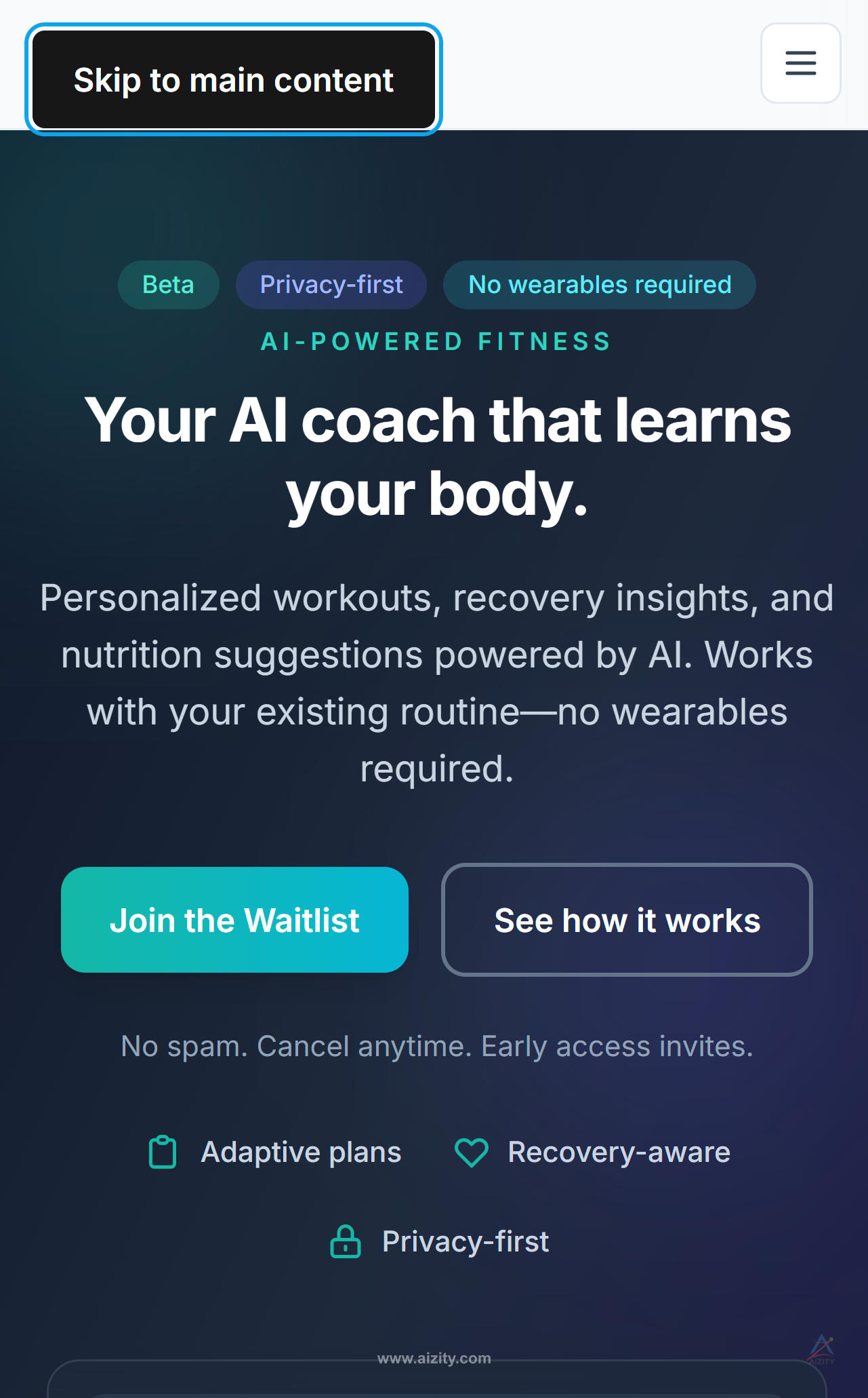 PulseAI – AI-Powered Fitness Tracker